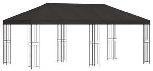 Altana z bokami 6 x 3 m antracytowy Poliester i Stal 190