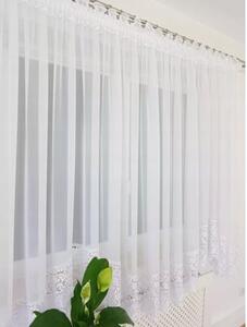 Firana z gipiurÄ 30cm uszyta w "M" 400x180cm