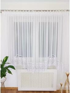 Firana z gipiurÄ 30cm uszyta w "M" 400x180cm