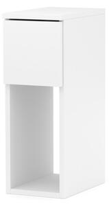 Szafka Nocna STIVMEBLE 1 Szuflada 20x30x55 cm BiaÅy Mat