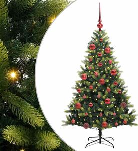 Sztuczna skandynawska choinka z zawiasami 150 LED 150 cm