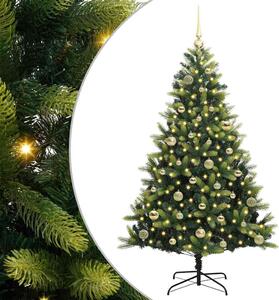 Sztuczna skandynawska choinka z zawiasami 150 LED 150 cm