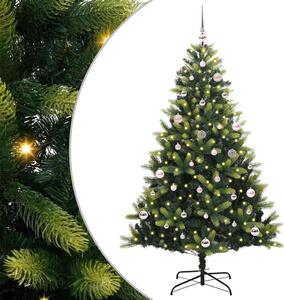 Sztuczna skandynawska choinka z zawiasami 150 LED 150 cm