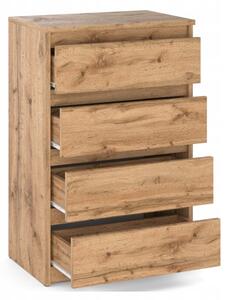 Komoda STIVMEBLE 4 szuflady Szafka 60x33,5x92,5 cm DÄ b Wotan