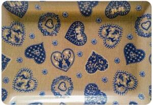 Taca VIVENZI Blue Heart (45 x 31 cm)