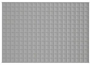 Koc obciążeniowy, szary, 138x200 cm, 10 kg, tkanina