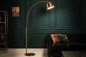INVICTA lampa podłogowa BIG BOW 205 cm - złota, metal