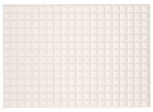 Koc obciążeniowy, kremowy, 138x200 cm, 10 kg, tkanina