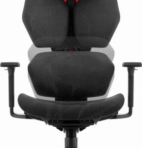 Fotel HELL'S CHAIR HC- 1010 Czarny