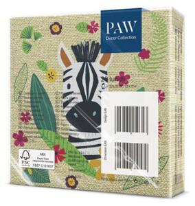 Serwetki papierowe PAW 33x33 cm dekoracyjne stołowe na przyjęcie 20 szt