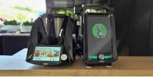 Wielofunkcyjny robot kuchenny COBBO 7 Pro Czarny (WiFi) z wbudowaną wagą i funkcją gotowania