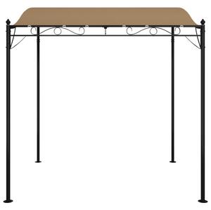 Zadaszenie, kolor taupe, 2x2,3 m, 180 g/m², tkanina i stal