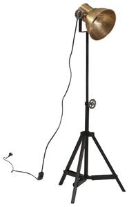 Lampa stołowa, 25 W, antyczny mosiądz, 35x35x65/95 cm, E27