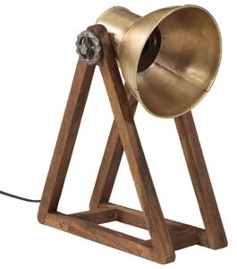 Lampa stołowa, 25 W, antyczny mosiądz, 30x17x40 cm, E27