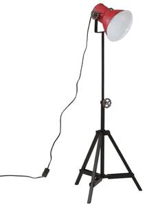 Lampa stojąca, 25 W, postarzany czerwony, 35x35x65/95 cm, E27