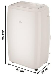 Klimatyzator przenośny BEKO BP1125C Wi-Fi Timer Tryb Nocny Osuszanie Biały