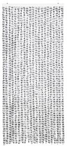 Zasłona przeciwko owadom, jasnoszaro-ciemnoszara, 90x200 cm