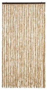 Zasłona przeciwko owadom, beżowa, 100x230 cm, szenil