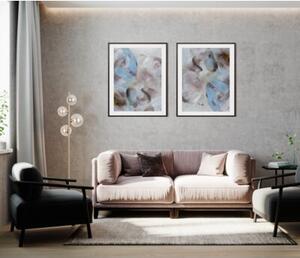 Lampa stojąca podłogowa glamour złota bursztynowe szklane kule 4xG9 20W do salonu sypialni CANELLO Italux