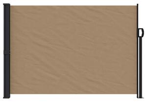 Zwijana markiza boczna, taupe, 140x600 cm