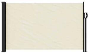 Zwijana markiza boczna, kremowa, 117x300 cm