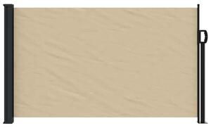 Zwijana markiza boczna, beżowa, 120x600 cm