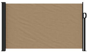 Zwijana markiza boczna, taupe, 120x500 cm