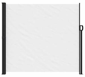 Zwijana markiza boczna, biała, 180x600 cm