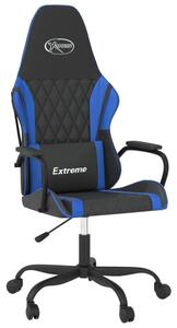 Czarno-niebieski fotel gamingowy - Trapani 6X