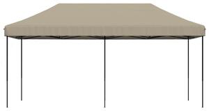 Składany namiot imprezowy typu pop-up, taupe, 580x292x315 cm