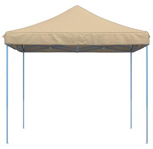 Składany namiot imprezowy typu pop-up, beżowy, 292x292x315 cm