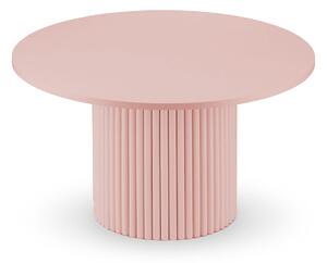Stolik kawowy okrągły - Pink Gravura