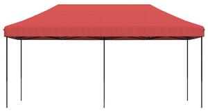 Składany namiot imprezowy pop-up, burgundowy, 580x292x315 cm