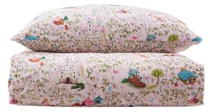 Różowa bawełniana pościel dziecięca do łóżeczka 120x150 cm Fairytale – Belle & Boo