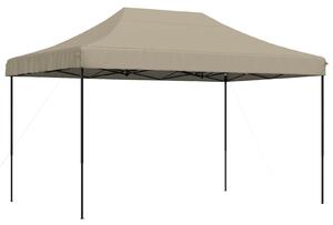 Składany namiot imprezowy typu pop-up, taupe, 440x292x315 cm