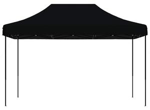 Składany namiot imprezowy typu pop-up, czarny, 410x279x315 cm