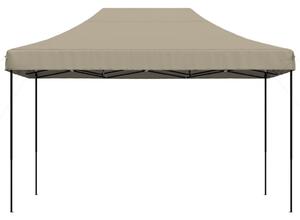 Składany namiot imprezowy typu pop-up, taupe, 410x279x315 cm