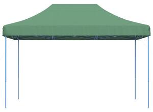 Składany namiot imprezowy typu pop-up, zielony, 410x279x315 cm