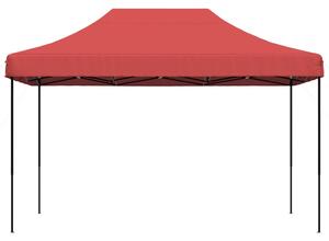 Składany namiot imprezowy typu pop-up, burgund, 410x279x315 cm
