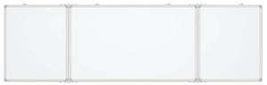 Tablica magnetyczna, składana, 200x60x1,7 cm, aluminiowa