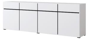 Komoda INCROCIO 225 cm do Salonu Sypialni Biały