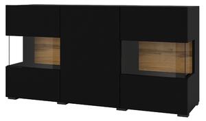 Komoda AURORA 120 cm do Salonu Sypialni Czarny