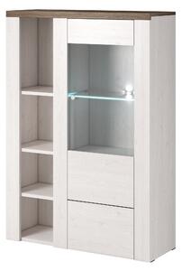 Komoda LARISSA 100 cm do Salonu Sypialni Odcienie szarości