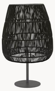Lampa stołowa z rattanu do użytku wewnętrznego i zewnętrznego Agnar