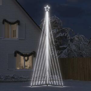 Choinka LED 789 LED Zimna biel 476 cm