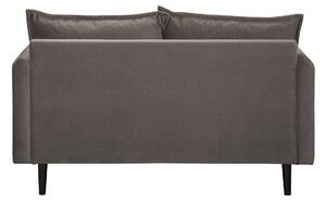 Sofa RUGG w tkaninie szara 149x86x91 cm