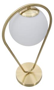 Lampa stołowa w kolorze złota Mauro Ferretti Glamy Drop