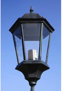 Stojąca lampa ogrodowa 3-ramienna, 230 cm, ciemnozielona/czarna