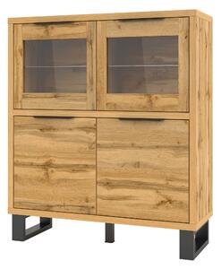 Komoda HALENZA 120 cm do Salonu Sypialni Dąb wotan