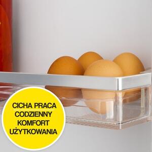 Lodówka AMICA FK4015T.2FZTHD No frost 171cm Czarny/Inox